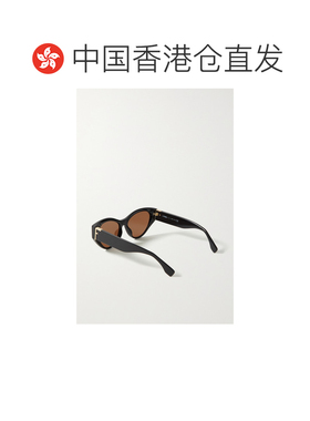 1h可退 美国直邮Fendi 芬迪 女士 猫眼醋纤太阳眼镜 FE40035I01E