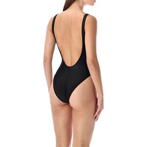 1h可退 香港直邮Adidas 女士 Adicolor 三道杠黑色泳衣 JG5775BLA