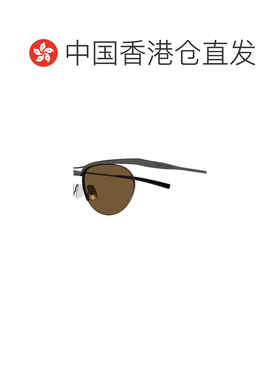 香港直邮Saint Laurent 圣罗兰 女士 圆框金属太阳眼镜