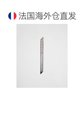 自营欧洲直邮Prada普拉达 女士黑色/白色真丝渐变几何口红图案丝