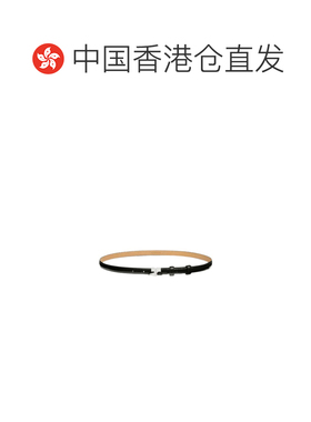 Courreges 扣环皮质腰带 325ACE021CR0043 【付后1h可退】