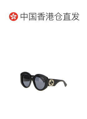 1h可退 香港直邮GUCCI 女士眼镜 733350J07401012 SS2023 灰色 大