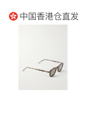 香港直邮Thom Browne 汤姆 布朗 男士 圆框龟甲色醋纤太阳眼镜 UE