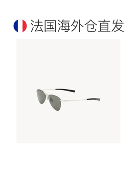 自营欧洲直邮YSL圣罗兰 VESPER系列SL 831女士银色/灰色金属飞行