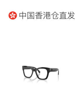 1h可退 香港直邮CHANEL 女士眼镜 CH3498C622 CO 黑色 全框平光镜