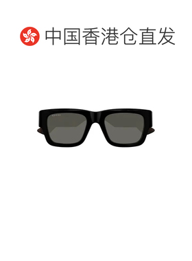 1h可退 香港直邮GUCCI 男士太阳镜 GG1668S001 CO 黑色 全框太阳