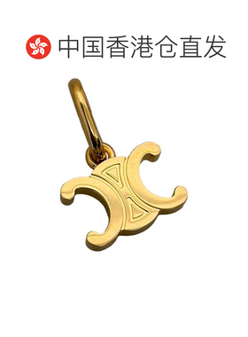 1h可退 香港直邮Celine 思琳 女士 Celine Bijoux 金色项链/吊坠