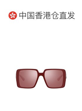 香港直邮Gucci 古驰 女士 方框太阳镜 GG1692S red红色 舒适时尚