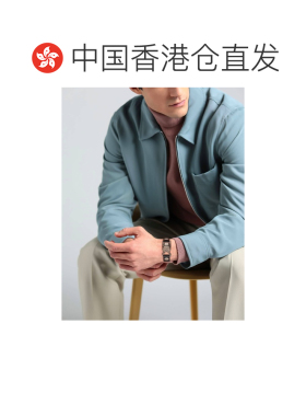 香港直邮armani 阿玛尼 男士 手链 black黑色 舒适时尚配饰