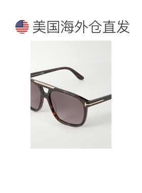 香港直邮Tom Ford 汤姆 福特 男士 Brianna 02 飞行员醋纤太阳眼