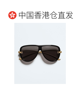 香港直邮Bottega Veneta 葆蝶家 女士 打结飞行员醋纤太阳眼镜 A0