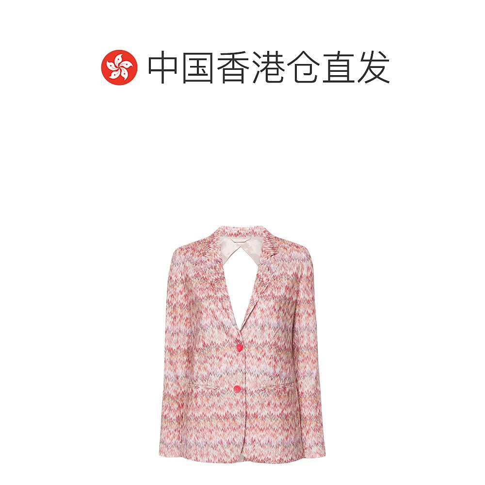 香港直邮Missoni 单排扣西装外套 DS24SF04BR00UY - 图1