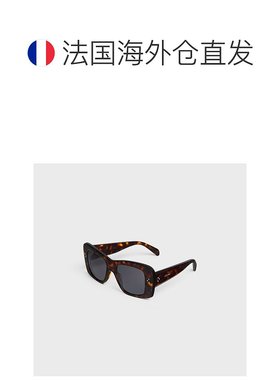 自营1h可退 欧洲直邮CELINE赛琳 SQUARE S321 醋酸纤维方框太阳镜