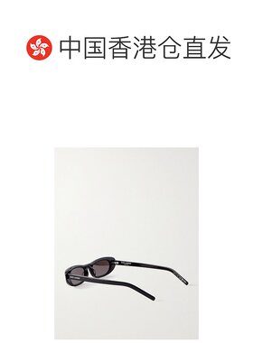 1h可退 香港直邮Saint Laurent 圣罗兰 女士 阴影椭圆框醋纤太阳