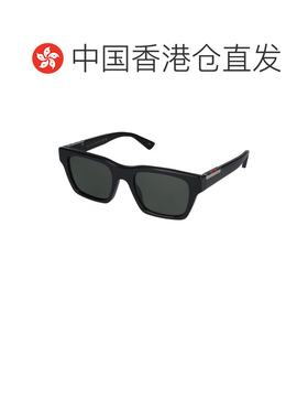 香港直邮GUCCI 男士太阳镜 GG1889S001 AW2025 黑色 矩形框太阳镜