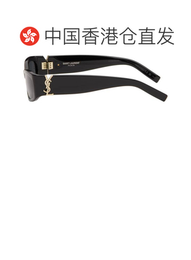 1h可退 香港直邮Saint Laurent 圣罗兰 女士 黑色 SL M152 太阳镜