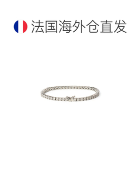 自营欧洲直邮Ralph Lauren拉夫劳伦 女士银色/水晶色镀铑氧化锆手