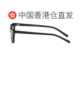 1h可退 香港直邮Gucci 古驰 女士 黑色太阳镜 black黑色 舒适时尚