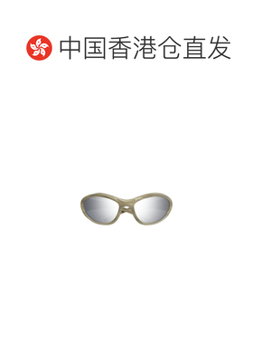 1h可退 香港直邮Balenciaga 几何框太阳镜 BB0384SA