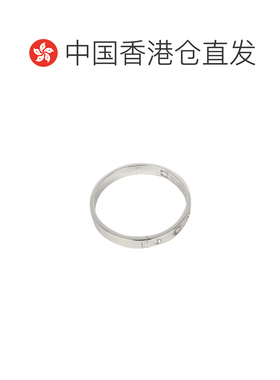香港直邮COACH 女士手链手镯 440616RHO030 SS2024 银色 铰链手镯