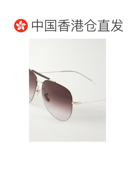 香港直邮Gucci 古驰 男士 纯净浅飞行员镀金太阳眼镜 GG2255S003G