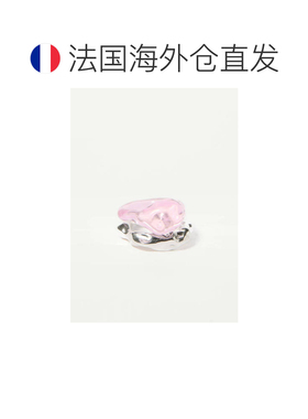 自营欧洲直邮MANGO 女士银色锌合金不规则设计戒指套装配饰