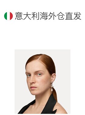 欧洲直邮VIVIENNE WESTWOOD西太后新品珍珠吊式耳环配饰