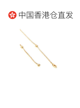 香港直邮valentino 华伦天奴 女士 VLogo 金色金属标志项链 9W2J0