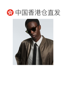 1h可退 香港直邮Saint Laurent 圣罗兰 男士 SL 28 圆形太阳眼镜