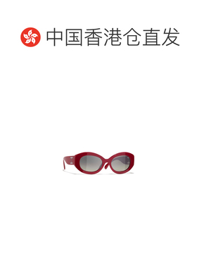 1h可退 香港直邮CHANEL 女士眼镜 CH5528175971 CO 灰色 椭圆形太