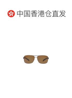 1h可退 香港直邮PRADA 男士太阳镜 0PS54IS5AV5Y1 SS2025 棕色 徽