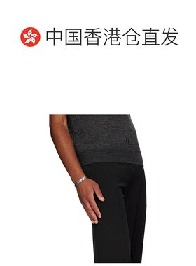 香港直邮Mm6 Maison Margiela 马丁 马吉拉 MM6 男士 徽标手镯 SM