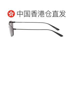 1h可退 香港直邮Balenciaga 巴黎世家 男士 黑色徽标雕花太阳镜 B
