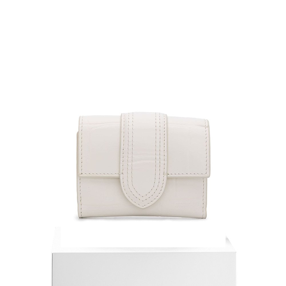 香港直邮Jacquemus 女士 JACQUEMUS Wallets Ivory 钱包 233SL119 - 图3