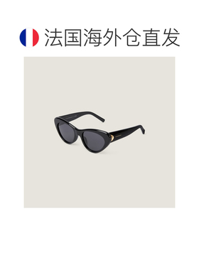 自营欧洲直邮Givenchy纪梵希 Bold Facet女士黑色醋酸酯猫眼太阳