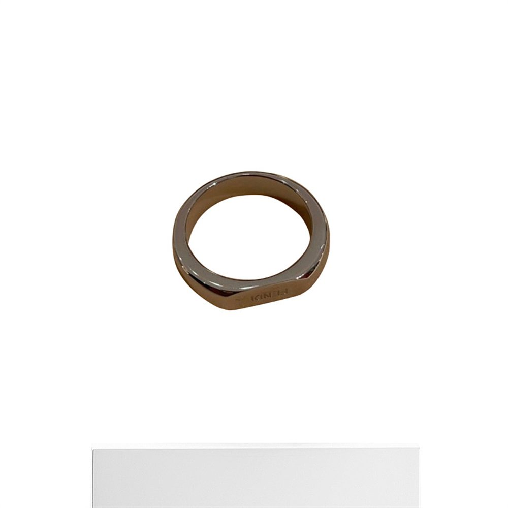 自营欧洲直邮Fendi芬迪男士标志字样戒指银色时尚精致精美潮流进 - 图3