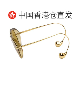 香港直邮Bottega Veneta 葆蝶家 女士 黄色 Drop Squared 太阳镜