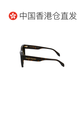1h可退 香港直邮ALEXANDER MCQUEEN 25FW 徽标太阳眼镜 Women