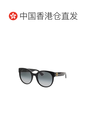 1h可退 香港直邮GUCCI 女士眼镜 GG0035SN001 AW2025 黑色 GG0035