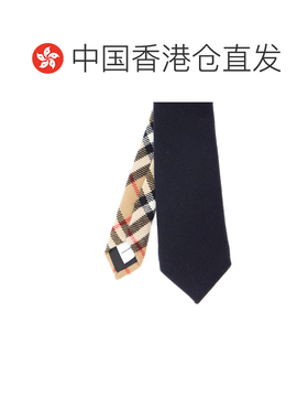 香港直邮BURBERRY/博柏利 男士 格纹领带 26FW 【付后1h可退】