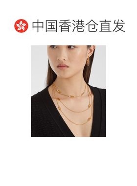 香港直邮Fendi Fendi O'Lock 耳环 8AL173ATEP水晶天然耳坠配饰