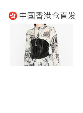 香港直邮Dior 黑色D花边紧身胸衣腰带 B0103CGDK【付后1h可退】