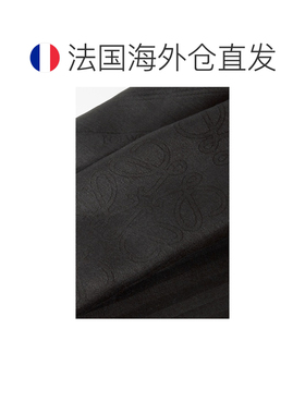 自营欧洲直邮LOEWE罗意威 女士黑色羊毛真丝提花【付后1h可退】