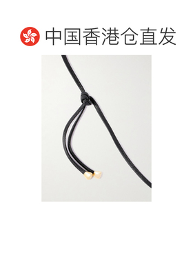 1h可退 香港直邮Bottega Veneta 葆蝶家 女士 沙丁鱼皮革项链 857