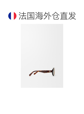 自营欧洲直邮LOEWE罗意威 Mini Anagram Oval女士棕色醋酸椭圆太