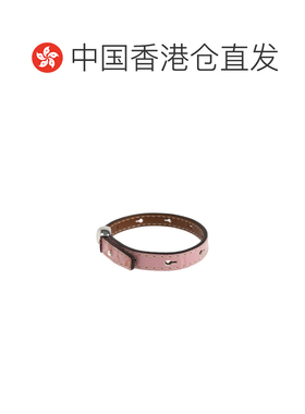 香港直邮TORY BURCH 女士手链手镯 181796650 AW2026 粉红色 皮质