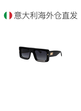 1h可退 欧洲直邮DSQUARED2 男士太阳镜 D20141S807 AW2025 黑色 D