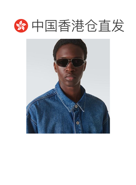 1h可退 香港直邮Celine 思琳 男士 Triomphe 03 金属飞行员太阳眼
