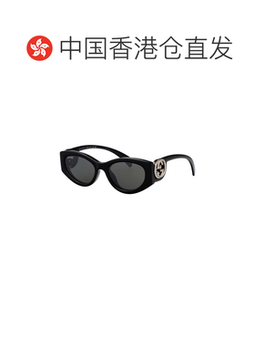 1h可退 香港直邮GUCCI 女士眼镜 GG1691S001 SS2026 黑色 猫眼框