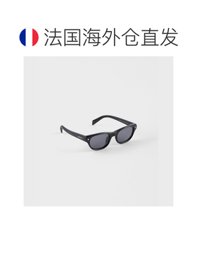 自营欧洲直邮PRADA普拉达 Eyewear Collection女士黑色偏光太阳镜
